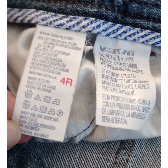 Tommy Hilfiger Women's Size 4R Bootcut Blue Jeans - Picture 8 of 9